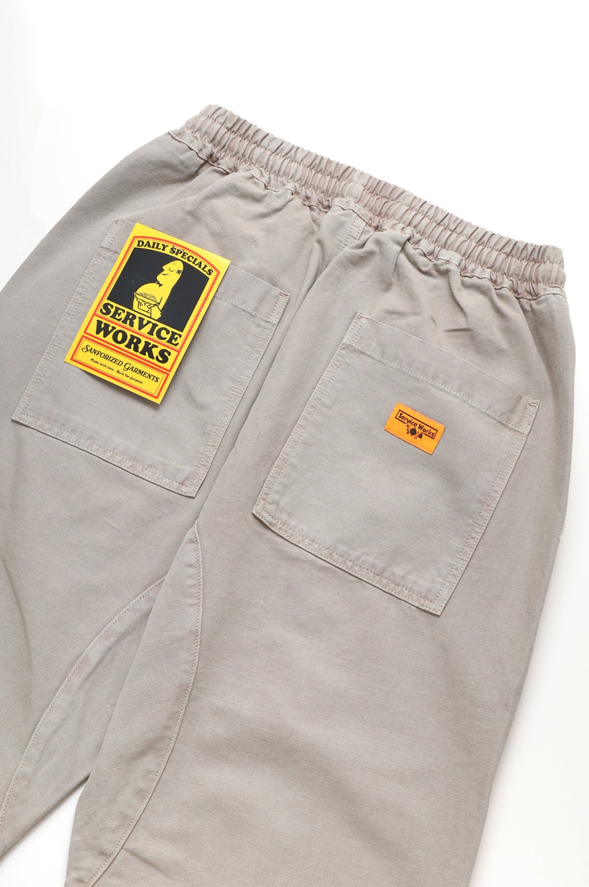 Canvas Chef Pants Stone - Image 3
