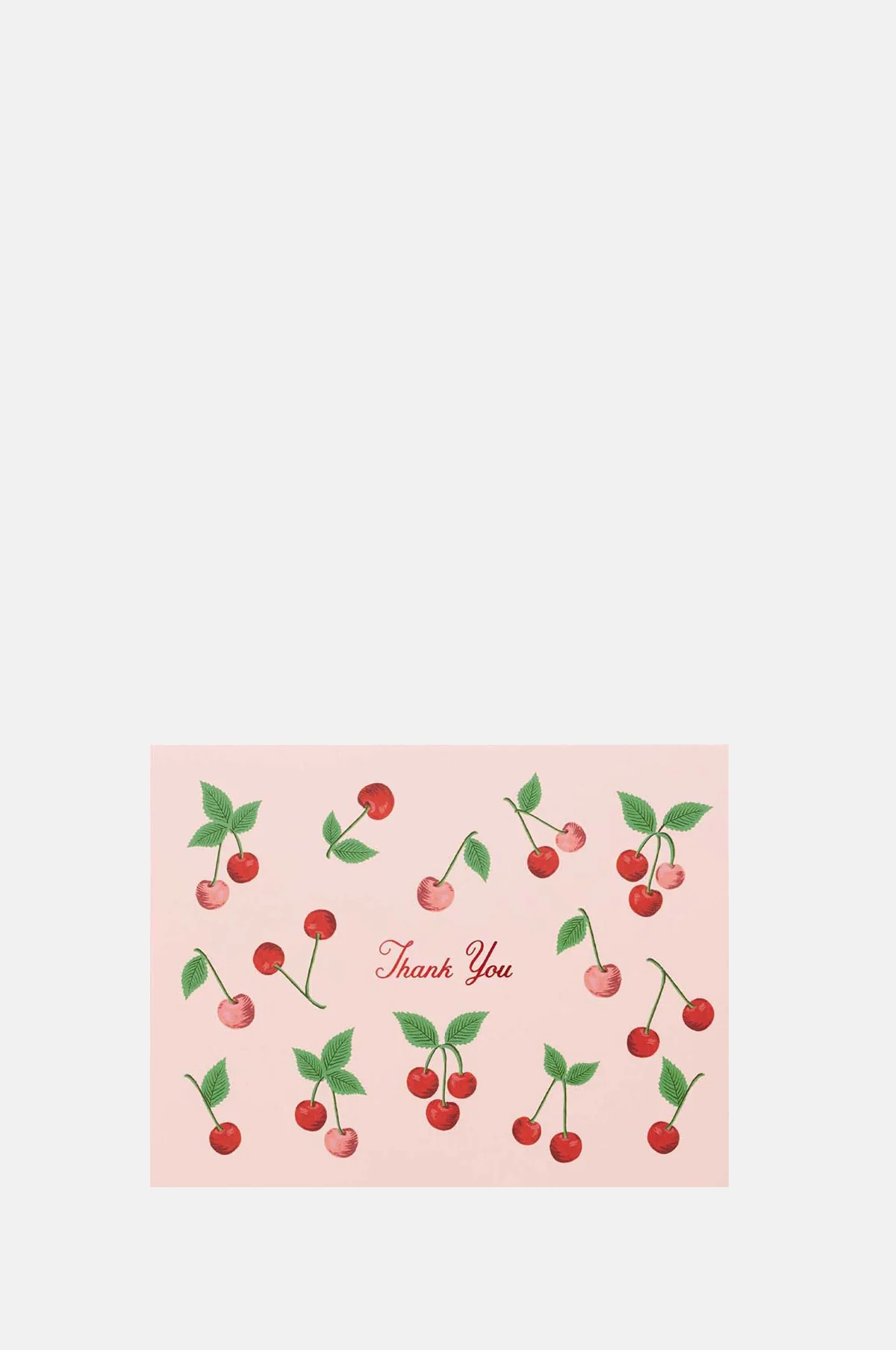 Cherries Thank You Card