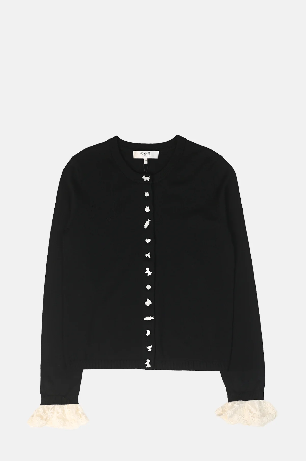 Diane Knit Cardigan Black