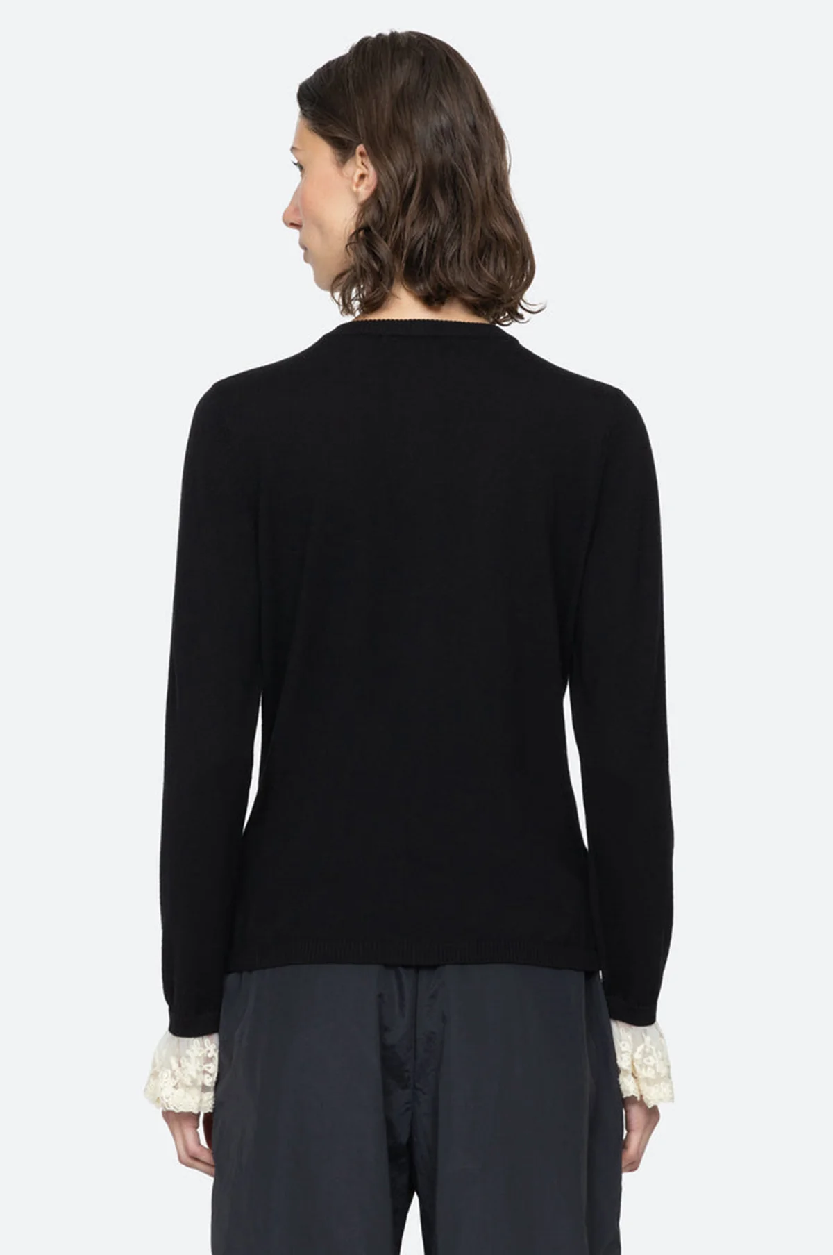 Diane Knit Cardigan Black - Image 5