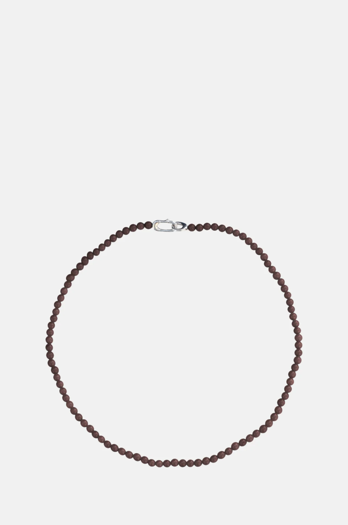 Garnet Beaded Collar Necklace