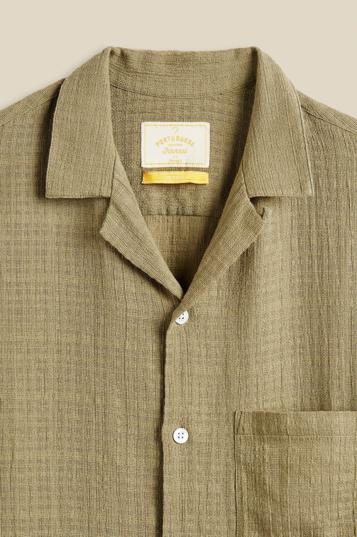 Grain Shirt Khaki - Image 2