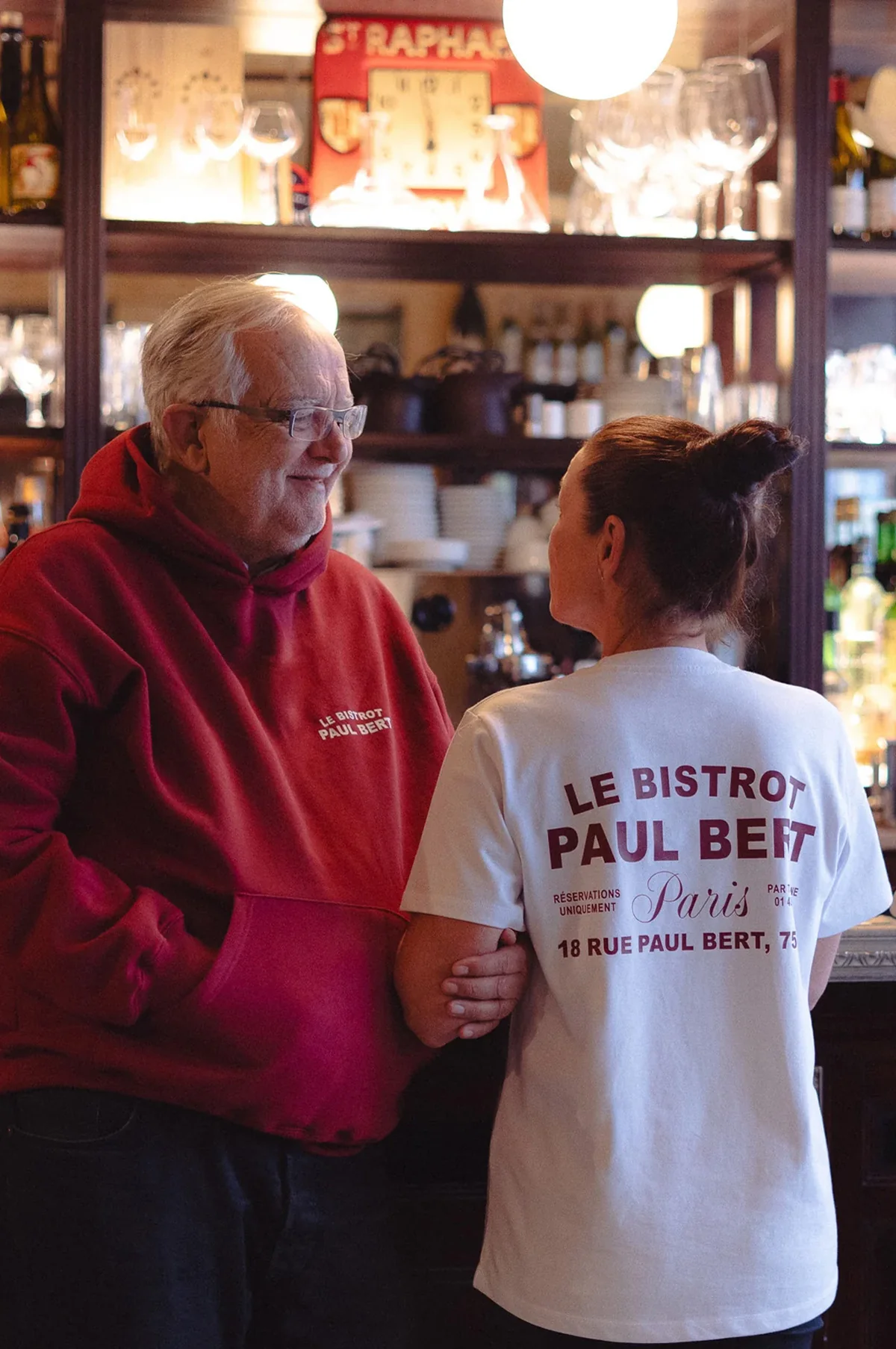 Le Bistrot Paul Bert White T-Shirt - Image 3