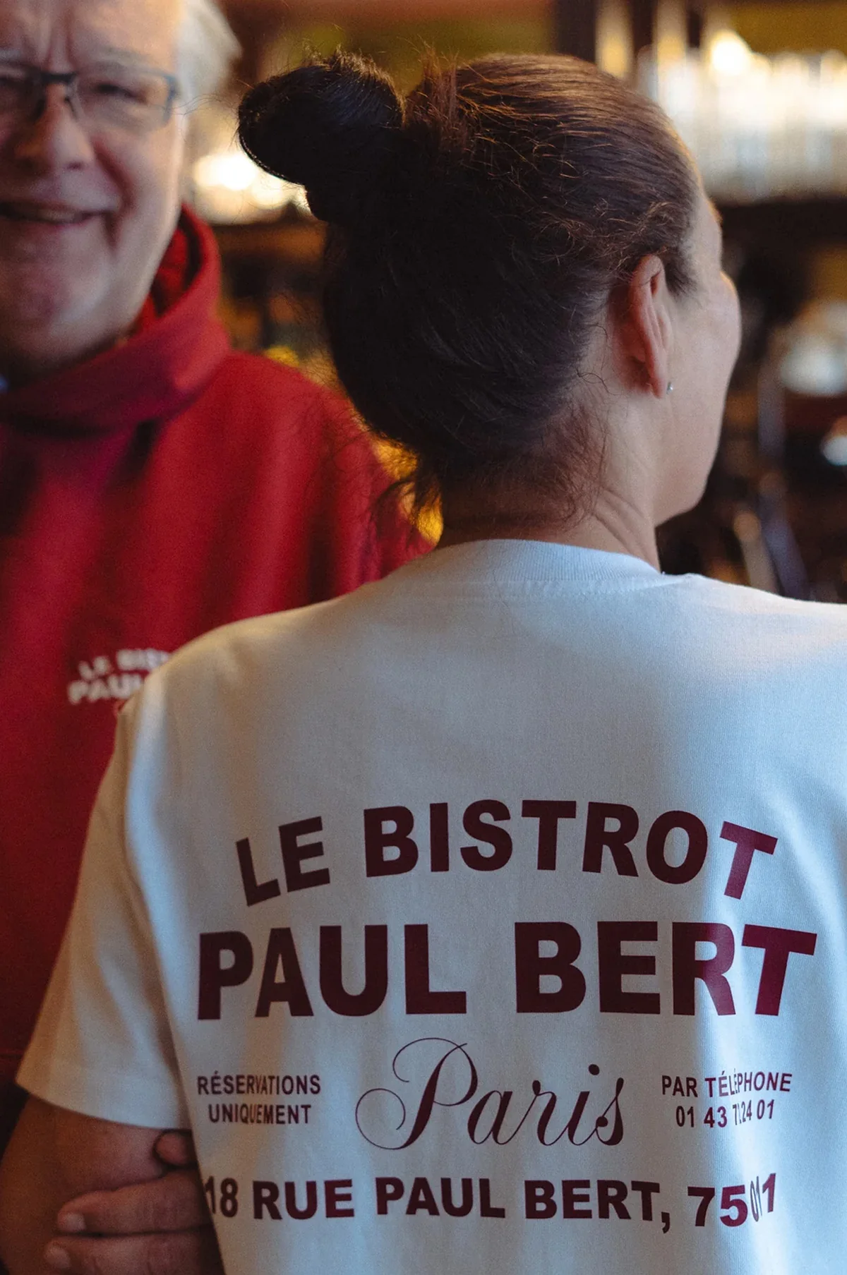 Le Bistrot Paul Bert White T-Shirt - Image 5