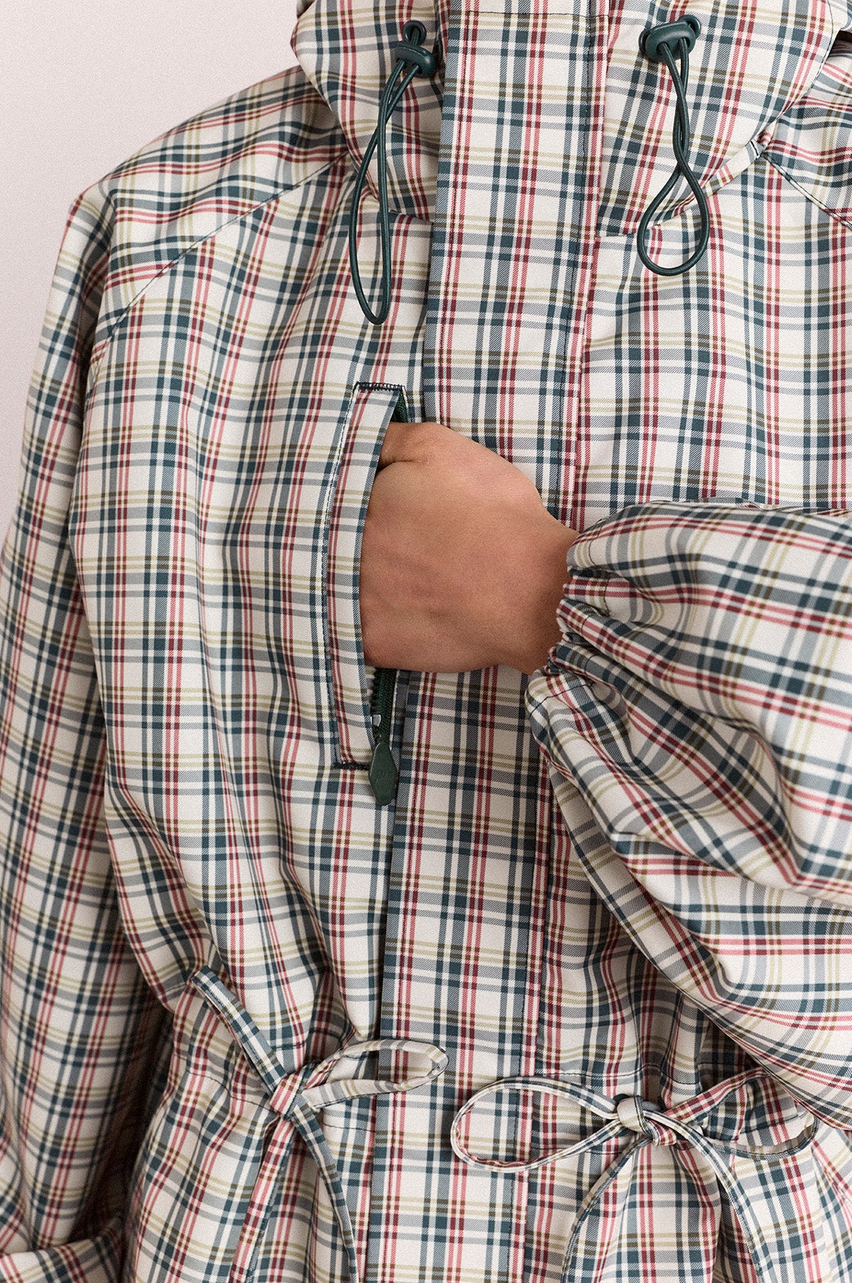 Liu Raincoat Elderberry Check - Image 10