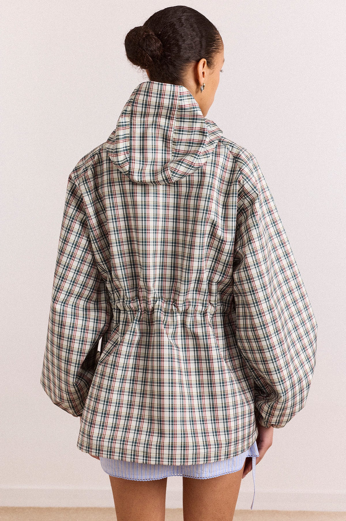 Liu Raincoat Elderberry Check - Image 4