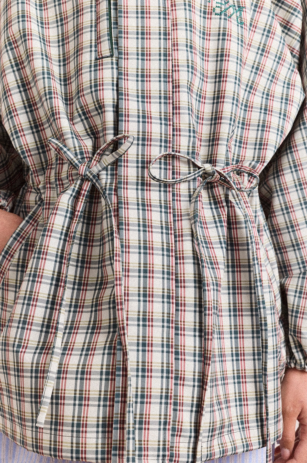 Liu Raincoat Elderberry Check - Image 6