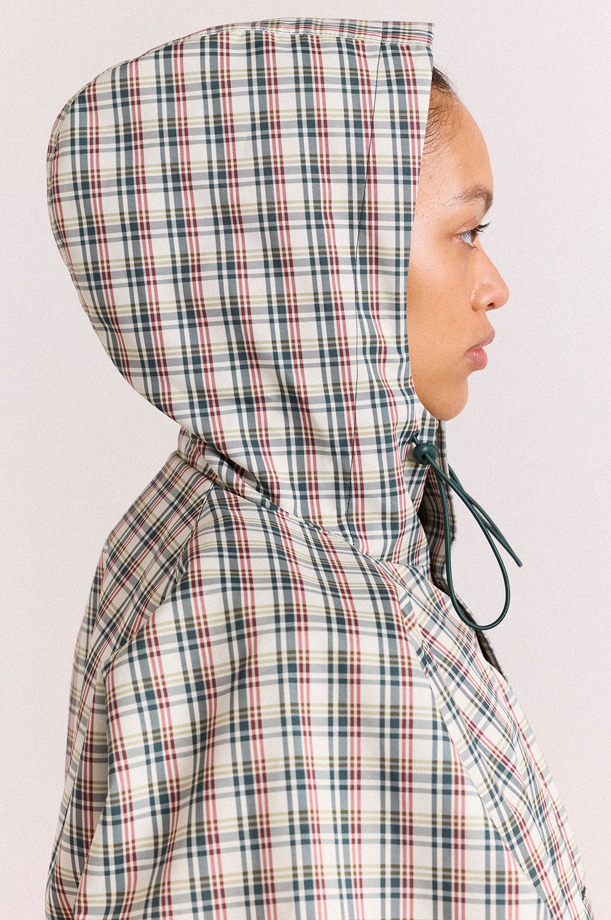 Liu Raincoat Elderberry Check - Image 8