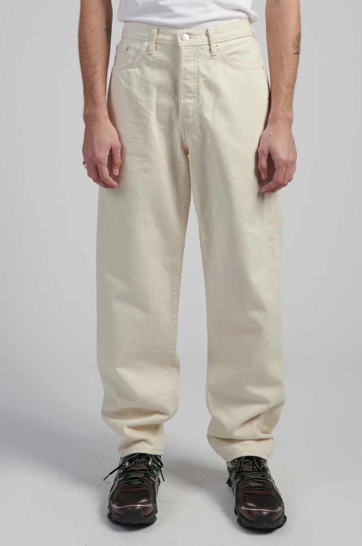 Loose Fit Kurabo Natural 14oz L32 - Image 2