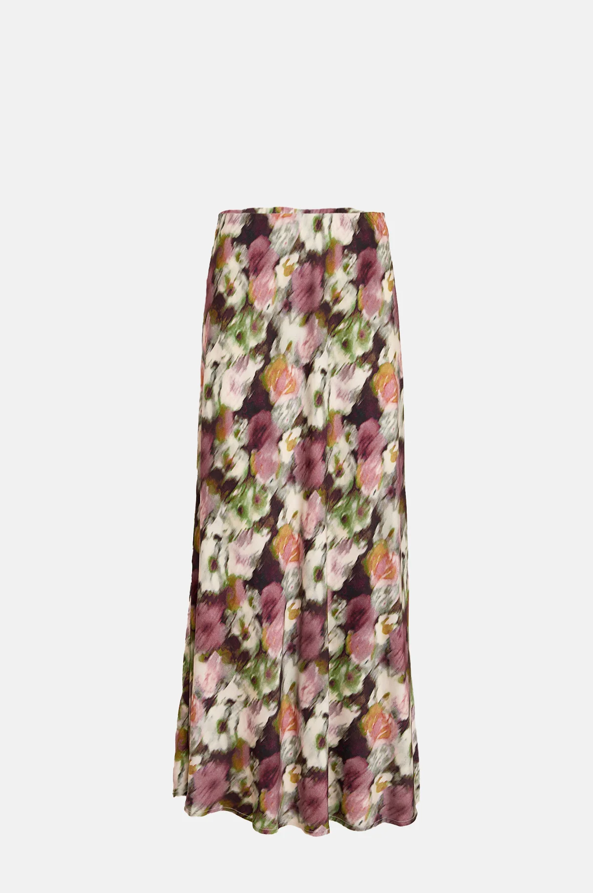Nadia Maxi Skirt Andorra Red Print