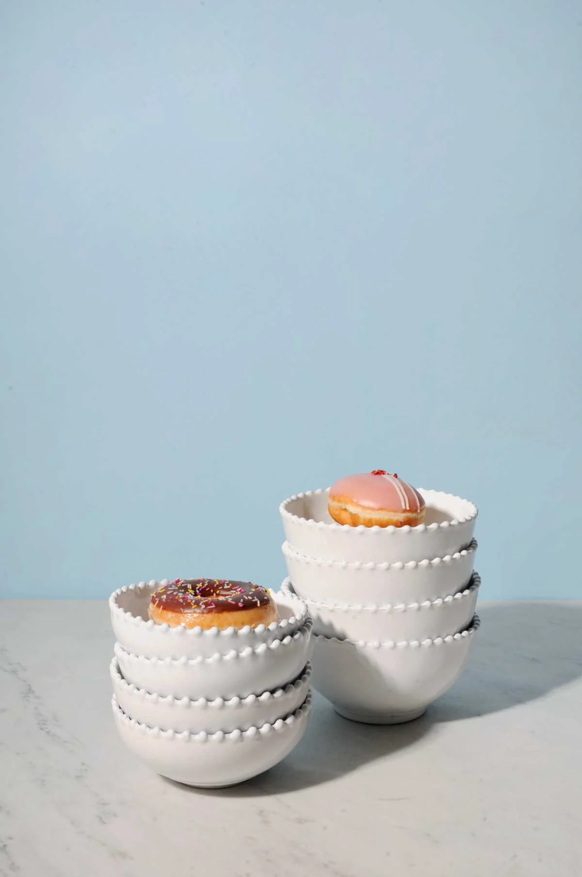 Pearl White Low Bowl - Image 3