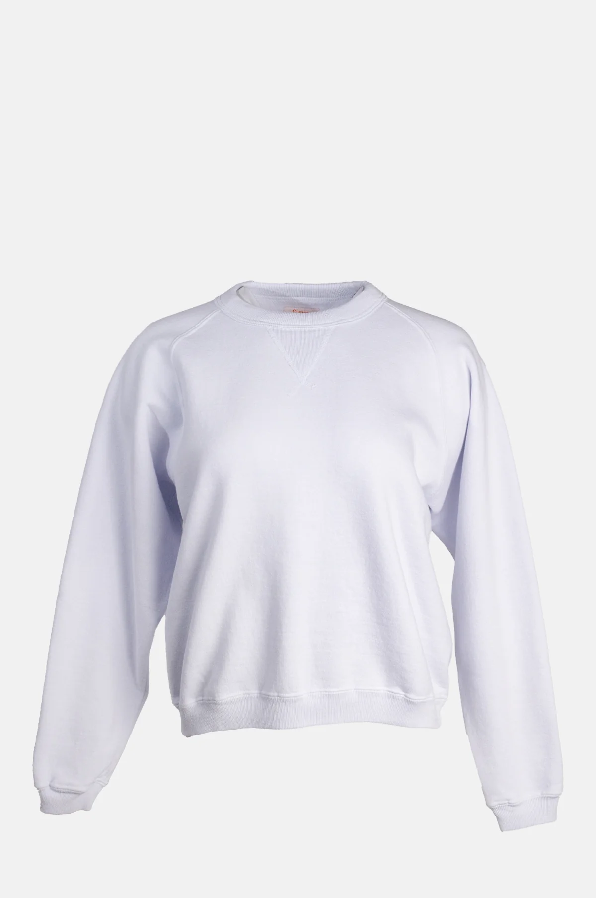 Poli'ahu Crew Neck Sweatshirt Tinted Aqua