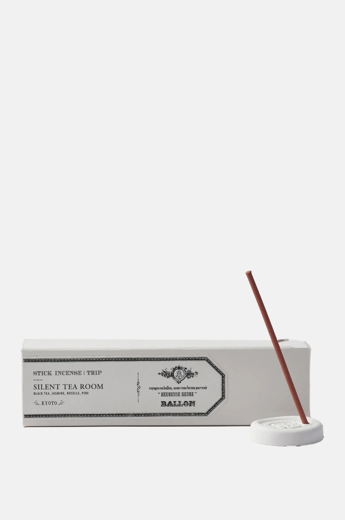 Silent Tea Room"Kyoto" Incense & Holder - Image 4