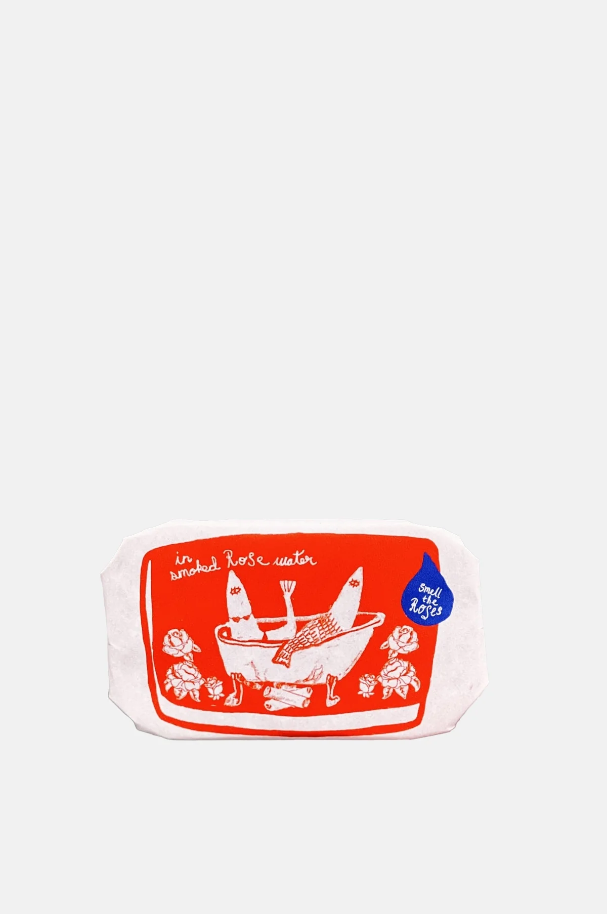 Smoked Rose Water Tinned Fish Candle - Image 3