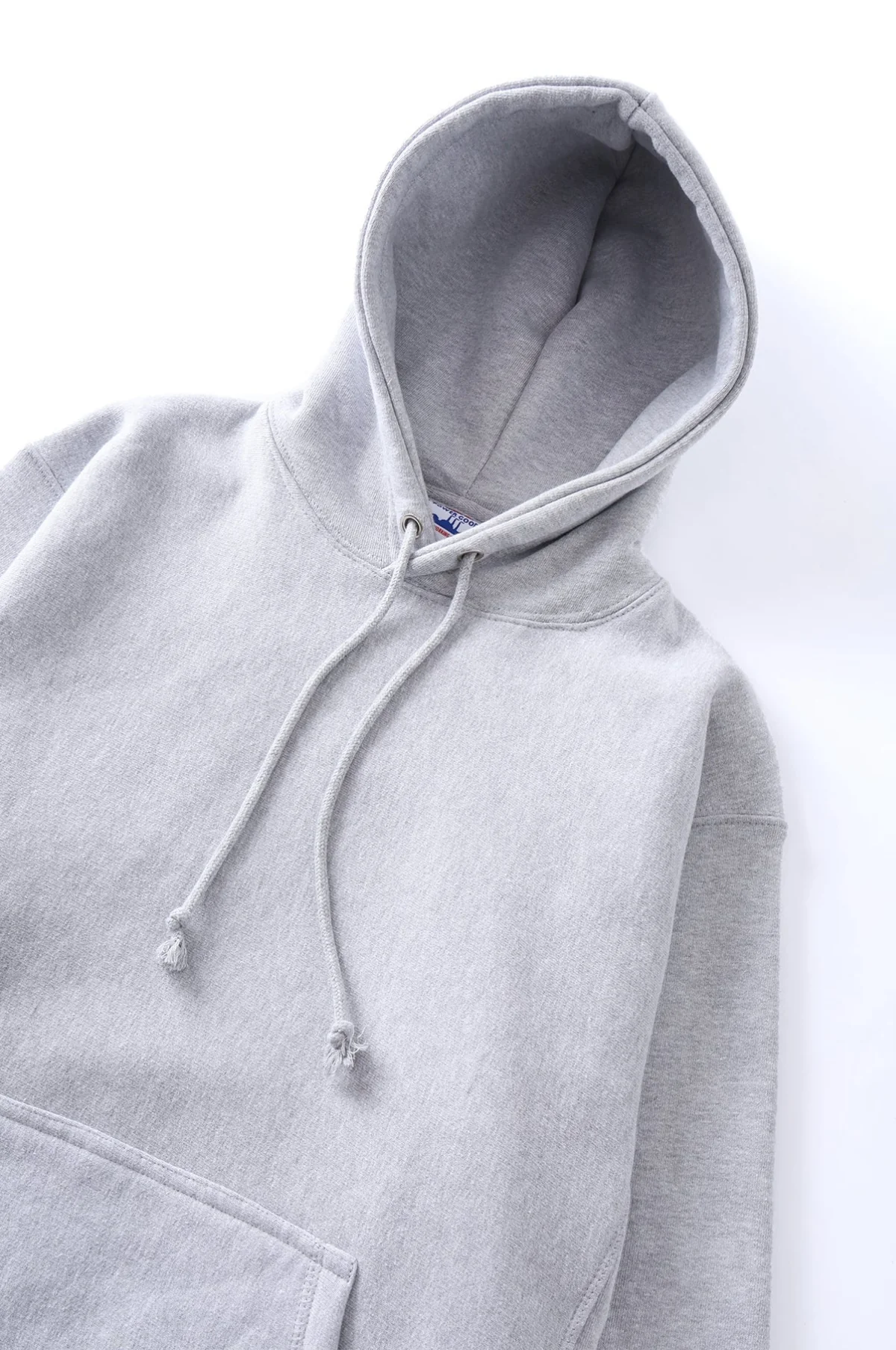 Super Weight Hoodie Heather Grey - Image 4